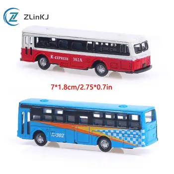 1/150 miniatűr modell busz utazási busz modell ötvözet modell autó öntött méretarányú járműmodell játék oktató játékok gyerekeknek