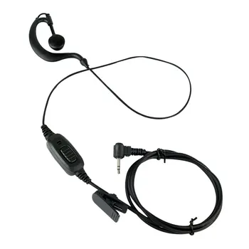 1 tűs 2,5 mm-es Walkie Talkie vezetékes fülhallgató Egy fülű fejhallgató hordozható ergonomikus fülhallgató csere HYT TC310 / TC320 / TC1688