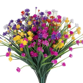 10 db Művirágok Kültéri művirágok UV-álló Nincs fakulás
