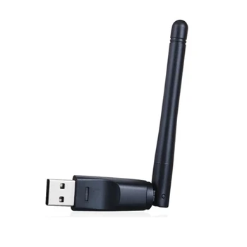 150Mbps 2.4G Ralink-RT8188 vezeték nélküli hálózati kártya USB 2DBi WiFi antenna LAN adapter Dongle hálózati kártya PC laptophoz