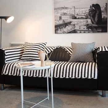 2018 új, 100% pamut csúszásállóságú kanapéhuzatok otthoni kanapé dekorációhoz lecsupaszított huzat kanapé törölközőhuzatokhoz szett párna