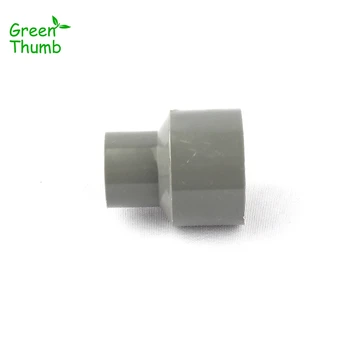 3db Belső átmérő 25mm-40mm PVC egyenes csatlakozó Kertészeti öntözés Műanyag szerelvények Zöld hüvelykujj PVC ízületek