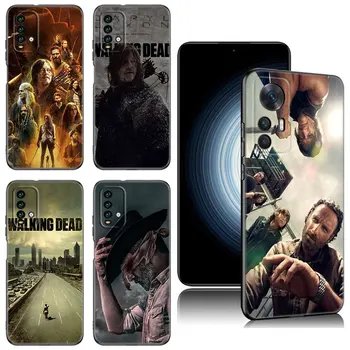 A Walking Dead fekete szilikon telefontok Xiaomi Redmi 7A 8A 9A 10A 11A 9C 10C 12C 13C 11 Prime A1 A2 + 12 4G Megjegyzés 9T 12R