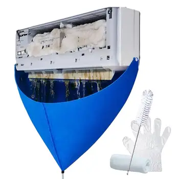 AC mosótáska AC tisztítótáska vízálló vízvédő készlet univerzális nagy nyitott hordozható légkondicionáló mosótáska AC