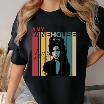 Amy Winehouse Retro Vintage Comfort Colors póló Vicces zene neked és barátaidnak rajongó 2023