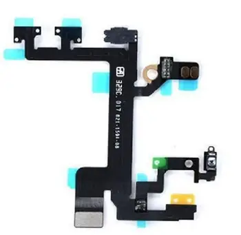  Apple iPhone 5 / 5S / 5C / SE be- és kikapcsoláshoz Power Lock hangerő néma néma gombkapcsoló hajlított kábel