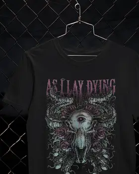 Asilay Dying Shirt Comfort Colors póló Unisex Tee Rock