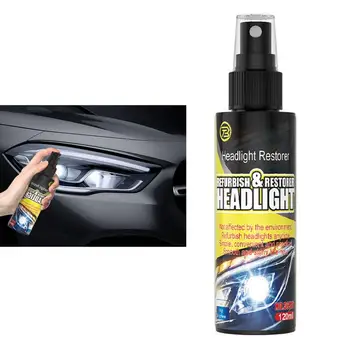 Autó fényszóró helyreállítás Spray fényszóró felújítás javítás Folyékony autó fényszórólencse restaurátor autó részletező tartozékokhoz
