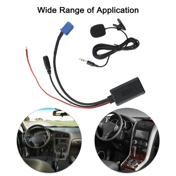  autórádió vezeték nélküli Bluetooth adapter modul Kihangosító Audio adapter vevő AUX kábel mikrofonnal kihangosító Lexus IS250 06-08