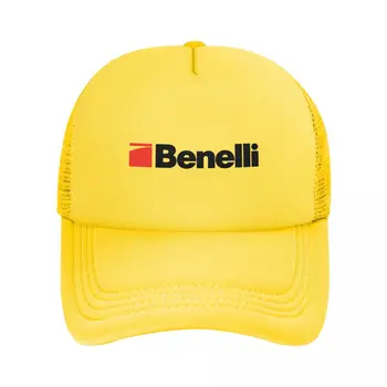 Custom Black Benelli Firearm Shooter Baseball sapka Kültéri női állítható kamionos kalap Nyár