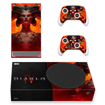 Diablo Xbox Series S felületmatrica-borítóhoz Xbox Series S konzolhoz és 2 kontrollerhez