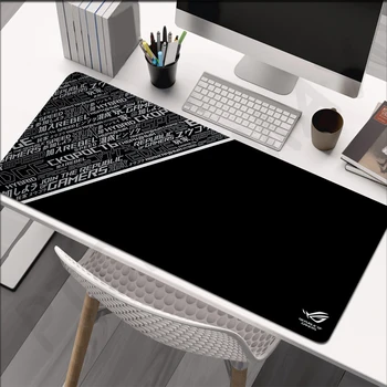 Egérpad Asus Design Gamer egérpadok Nagy játékhoz tervezett egérpad XXL egérszőnyeg Nagy billentyűzet szőnyeg asztali pad számítógépes laptophoz