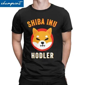 Férfi női Shiba Inu Hodler Token póló Crypto Coin póló SHIB Doge Bitcoin kriptovaluta ruhák Plus méretű pólók