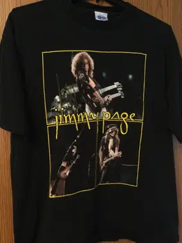 Jimmy Page - Észak-Amerika 2000 Tour - Fekete ing - XL