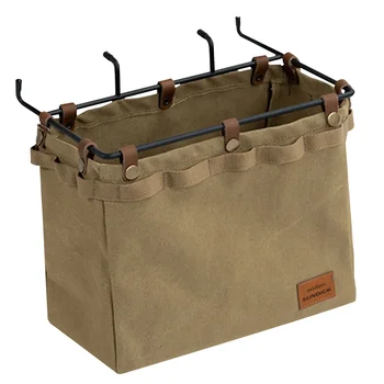 Kempingasztal oldalsó tároló táska horoggal, kültéri piknikasztal Függő táska, horgászpult, Sundries rendszerező táska