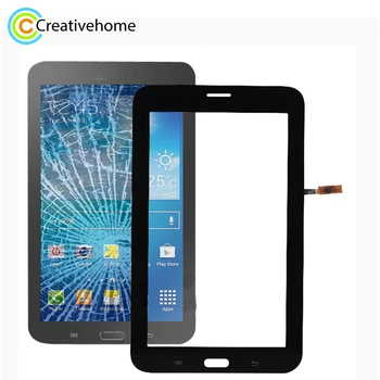Kiváló minőségű érintőképernyős képernyő digitalizáló Galaxy Tab 3 Lite 7.0 / T111 (fekete-fehér)