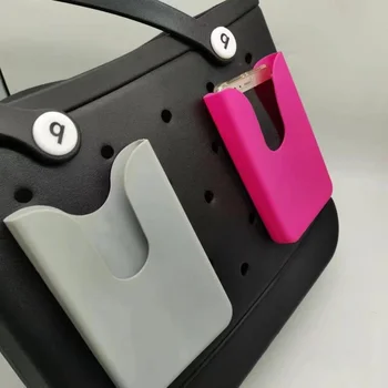 Kreatív új szilikon telefontartó Bogg táskák tartozékai Telefon napszemüveg tok Kompatibilis a hordozható Bogg táskákkal