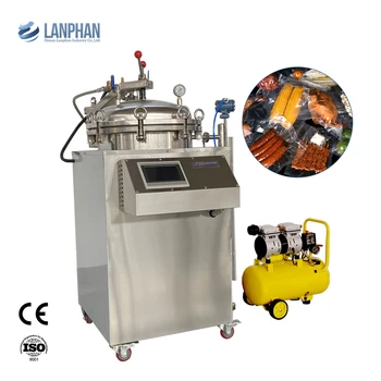  Lanphan 100l 150l teljesen automata tasak konzerv és ital retorta autokláv gőzsterilizáló sterilizáló gép