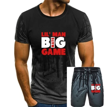 Lil Man Big Game Nate Robinson póló autentikus nyomat egyedi nyári stílusú S-xxxl rövid ujjú újdonság grafikus ing