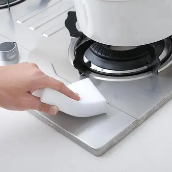 Magic szivacs nagy sűrűségű erős tisztítóképesség Fehér konyhai tisztító szivacs Autómosó tartozékok AUTÓHOZ