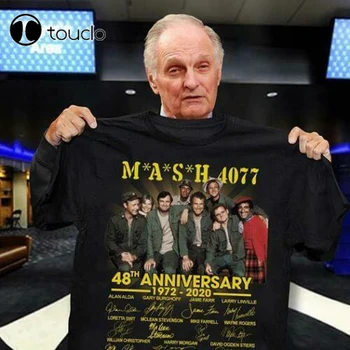 Mash 4077 póló film 48. évforduló 1972-2020 Szereplők Teljes aláírt ing S-3Xl