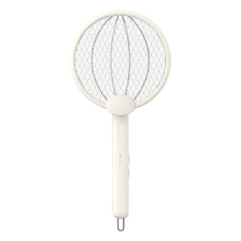 Mosquito Swatter lámpa újratölthető szúnyogütő Swatter DC3000V riasztó kültéri