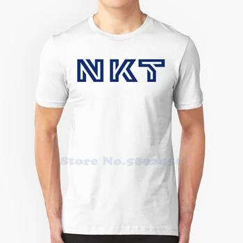 NKT logó alkalmi póló Kiváló minőségű grafika 100% pamut pólók