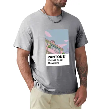 PANTONE 90-es évek anime póló Anime póló egyedi pólók Tervezd meg saját vintage pólópulóvereidet, férfiak