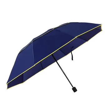 Paraguas Férfiak Floding Outdoor Eső Nagy Minőség Nő Top Sun Women 3 130cm esernyő Szélálló Parapluie Férfi Nagy