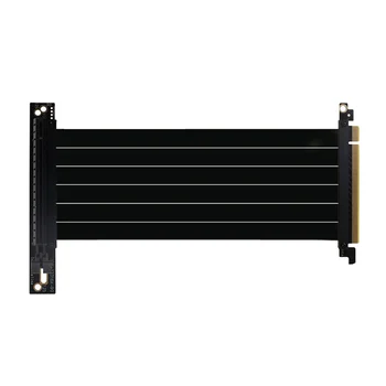PCI-E 3.0 16X 90 fokos PCI-E grafikus kártya hosszabbító kábel Hálózati kártya adapter, teljes sebesség és stabilitás 10 cm