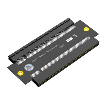 PCIExpress3.0 PCIE x16 adapter-anya csatlakozó Pont-pont kialakítás a nagy sebességű adatátvitelhez