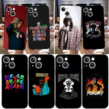 Rapper Youngboy Phone Case Funda Apple Iphone 12 Pro 13 Mini 11 14 Max Xr X Xs 6 6s 7 8 Plus ütésálló hátlap