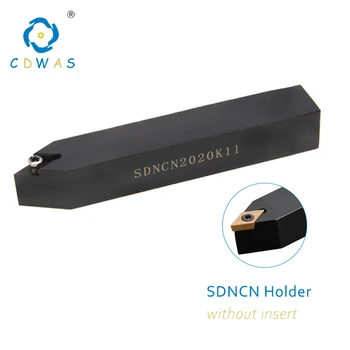 SDNCN1010H07 SDNCN1212H07 SDNCN1212H11 SDNCN1616H11 Külső esztergaszerszám CNC szerszámtartó DCMT070204 lapkás esztergaszerszámokhoz