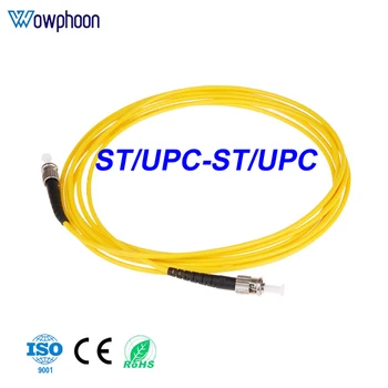  ST / UPC-ST / UPC Simplex 3.0mm PVC egymódú szálas patch kábel jumper szálas patch kábel Fibra Optica patchcord