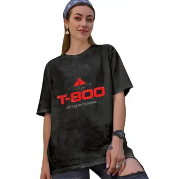 T-800 Cyberoyne póló Nyári régi, de nem elavult vintage pólók laza Kawaii póló uniszex mintás ruházathoz Nagy méret
