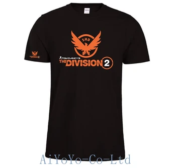 The Division 2 Tom Clancy's SHD PS4 PC játékok XBOX TShirt férfi Hip Hop Men játék póló női póló XS-XXXL GG-65