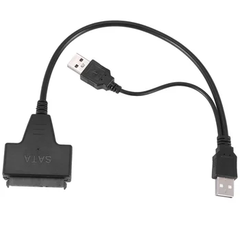 USB 2.0 - IDE SATA S-ATA 2,5 / 3,5 hüvelykes adapter HDD / SSD laptop merevlemez-meghajtó átalakító kábelhez
