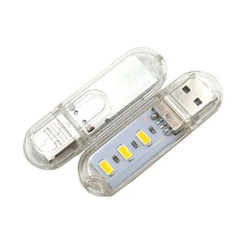 USB LED lámpa 5V USB lámpa számítógép mobil töltés olvasófény Mini könyv lámpák hálószoba íróasztal éjszakai világítás