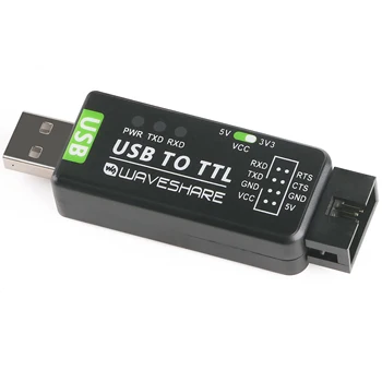  USB-TTL soros átalakító Dupont 3.3V 5V FTDI Board Mudel kábel 6 tűs 6P 2.54mm Dupont fejléc Uart Aadpter