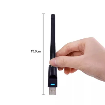 USB Wifi adapter 150Mbps 2.4G antenna USB 802.11n / g / b Ethernet -fi Dongle USB LAN vezeték nélküli hálózati kártya PC Wifi vevő
