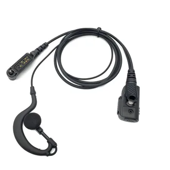 Walkie Talkie Earhook Mic fülhallgató headset HYT Hytera PD600 PD680 PD682 PD685 X1P X1E PD602 PD605 PD662 PD665Walkie fülhallgató