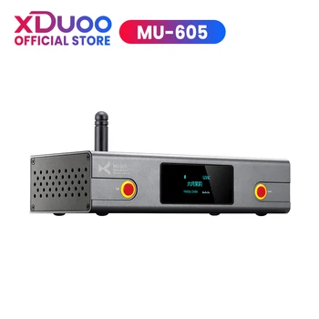 XDUOO MU-605 HD Bluetooth 5.1 kettős DAC chip Audio Receiver Converter PCM24Bit/96kHz támogatás SBC AAC aptX aptX LL aptX HD LDAC