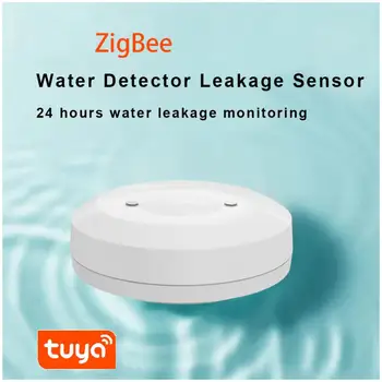 ZigBee Linkage víz árvíz szivárgás szivárgásérzékelő érzékelő Túlcsordulás vízálló intelligens otthoni biztonsági védelem