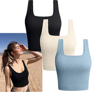 Új verzió Shaping ujjatlan ing nőknek Ionic formázó mellény Egyszínű szexi sport futás fitnesz jóga kényelmes mellény